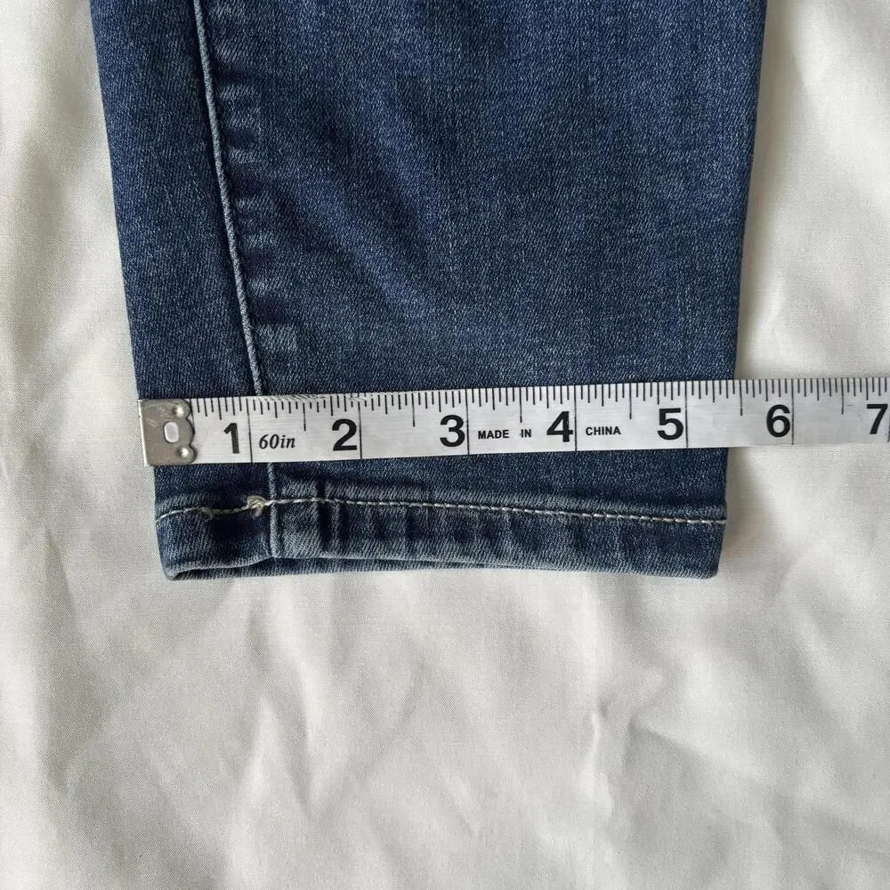 Torrid Jeans 16R Dark Wash High Rise Skinny Fit Button Fly Denim‎ - Picture 6 of 8